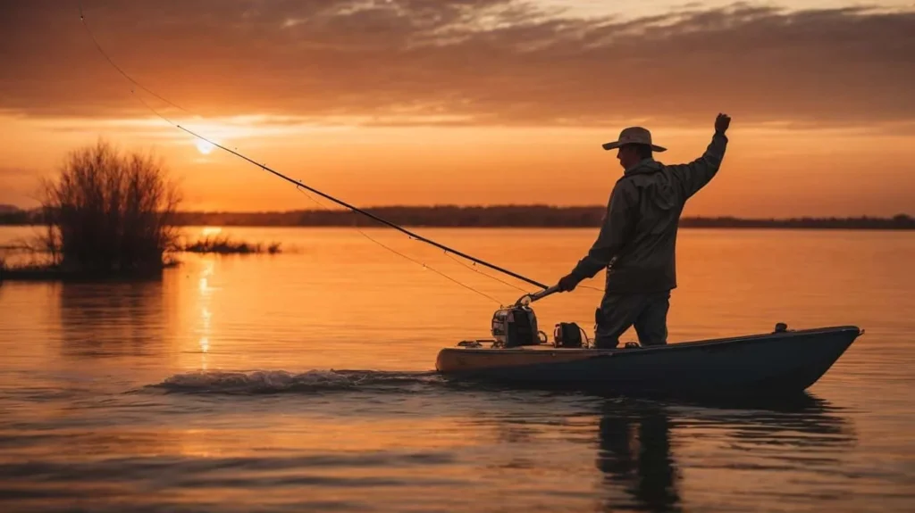 Simply Enjoying the Gentle Sway of the Boat, Fishing and Boating